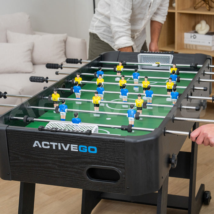 ActiveGo 120cm Header Fold-Up Foosball Soccer Table