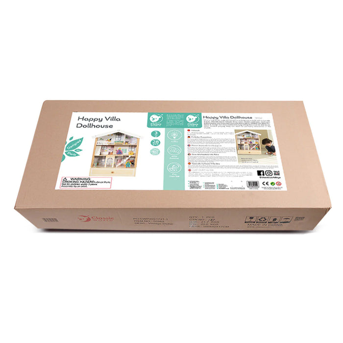 Lifespan Kids Happy Villa Wooden Dollhouse