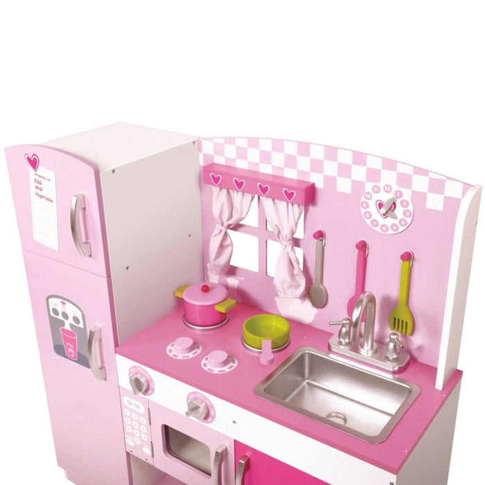 Classic World Pink Hearts Modern Kids Kitchen
