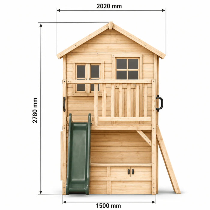 Kidzshack Inspiration Shack Cubby House