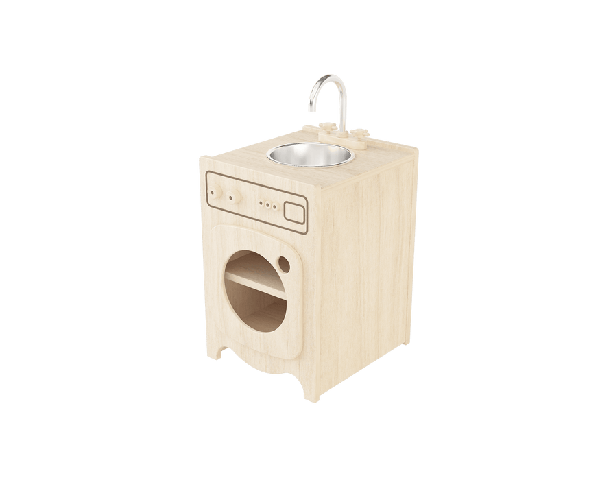 Edu Fun Kinder play kitchen sink and washing machine unit