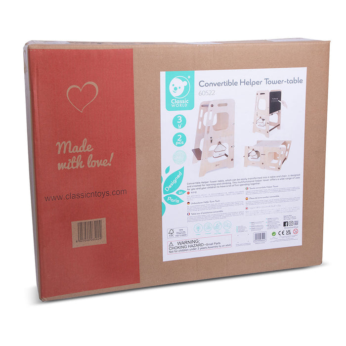 Classic World Convertible Helper Learning Tower & Table