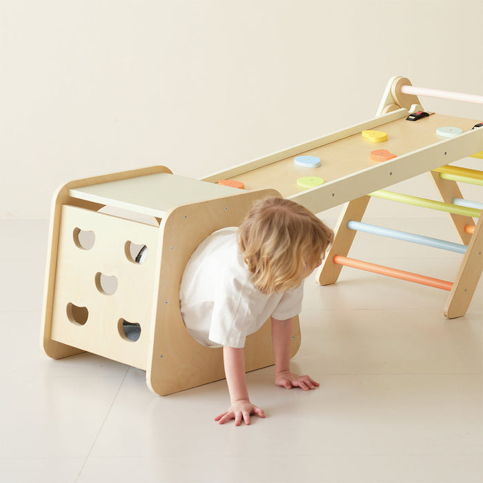 Classic World Pikler Compact Foldable Climbing Frame Set