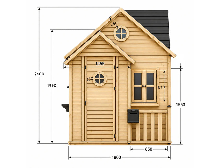 Kidzshack Jolly Shack Cubby House