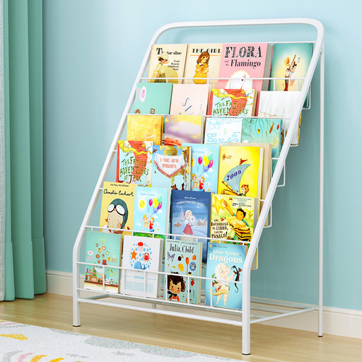 Keezi 6 tier kids bookshelf and magazine rack