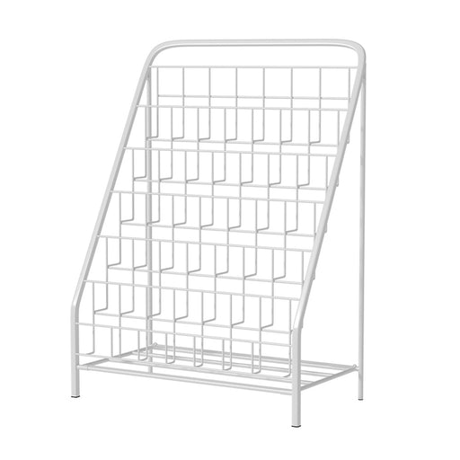 Keezi kids book display rack in white