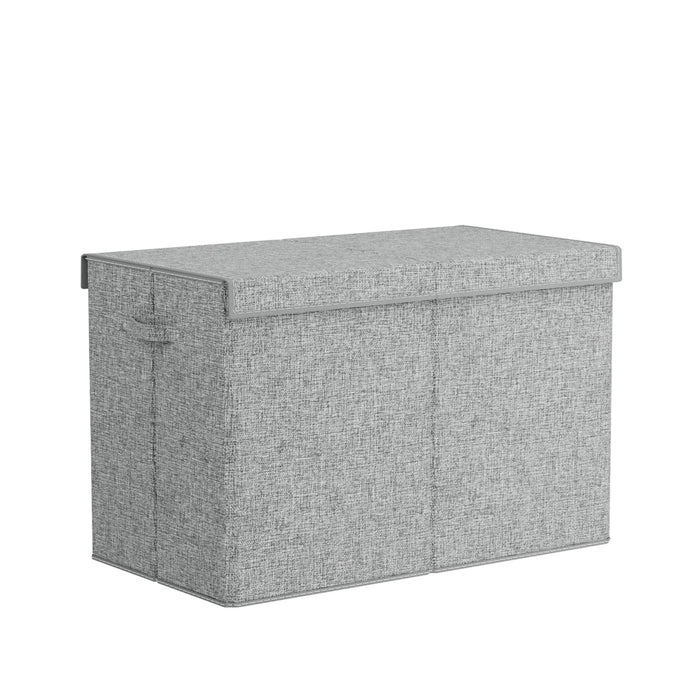 Keezi Kids Foldable Toy Box Storage with Flip-Top Lid