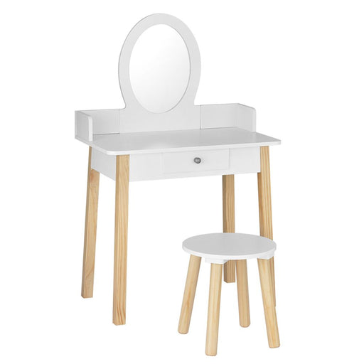 Keezi kids dressing table and chair set
