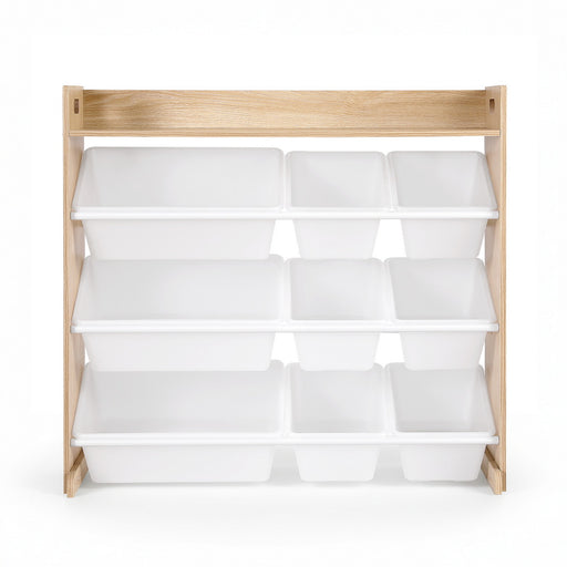 Keezi children's storage rack with nine bins