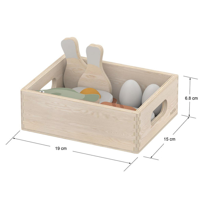 Flexa Wooden Fish & Meat Set