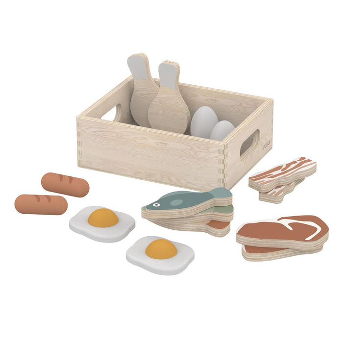 Flexa Wooden Fish & Meat Set