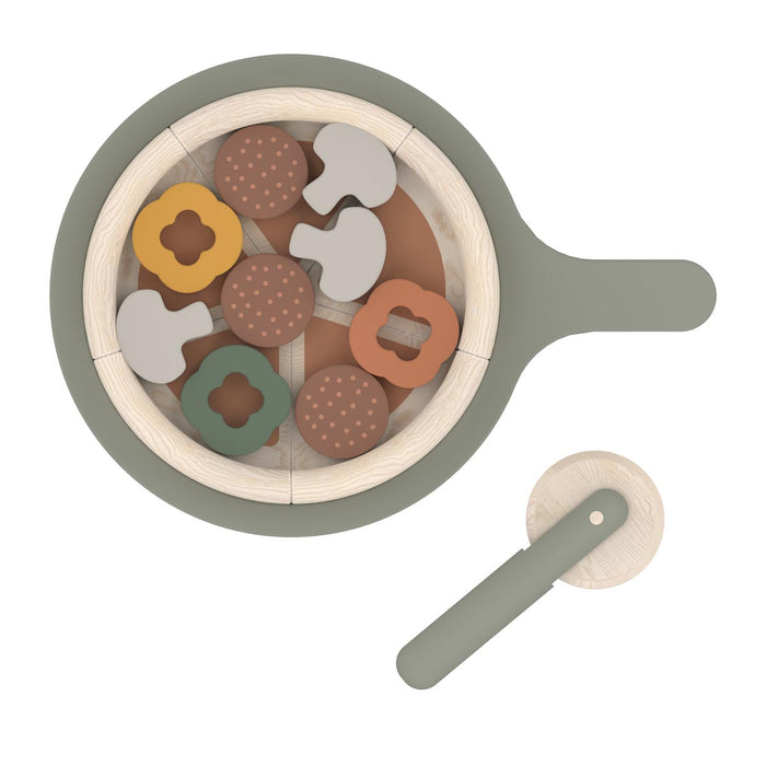 Flexa Wooden Pizza Toy Set