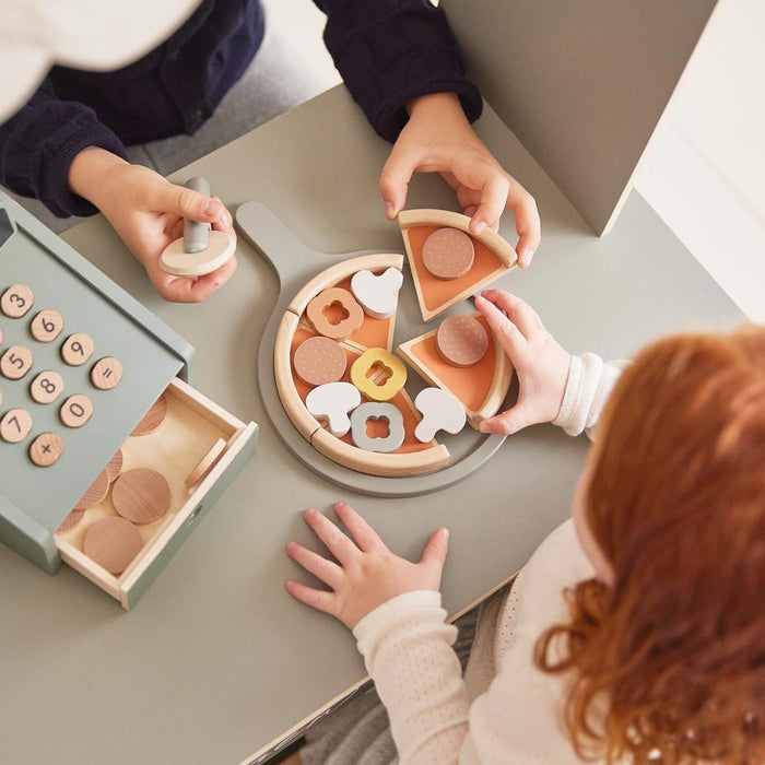 Flexa Wooden Pizza Toy Set