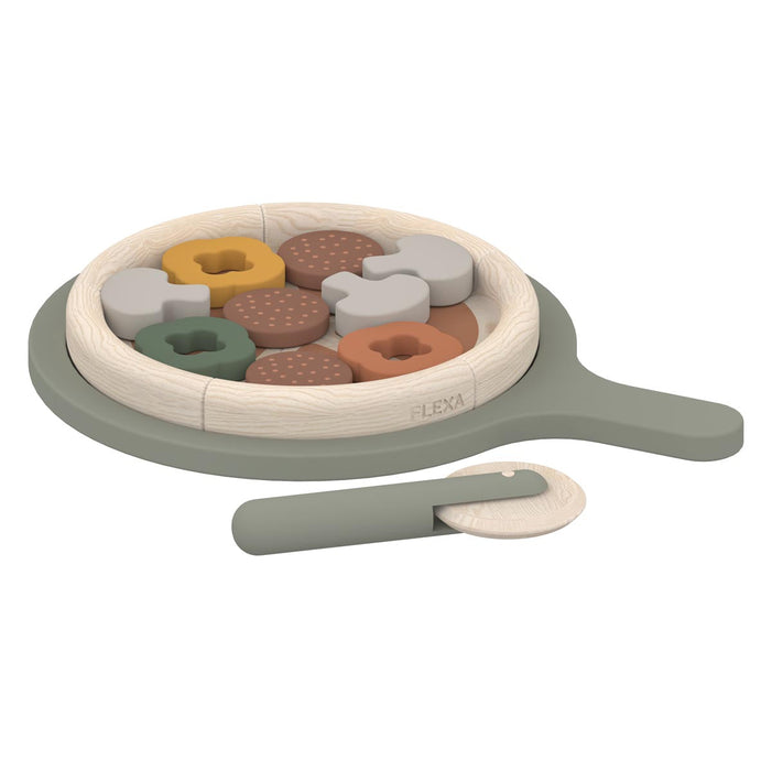 Flexa Wooden Pizza Toy Set