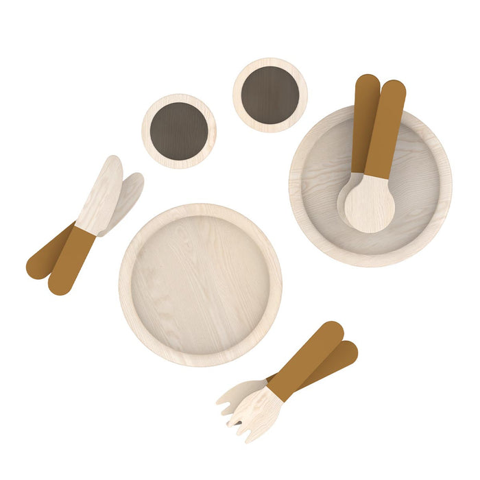 Flexa Wooden Tableware Set
