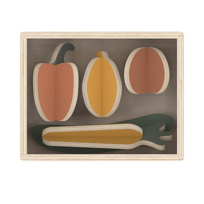 Flexa Wooden Vegetables Set