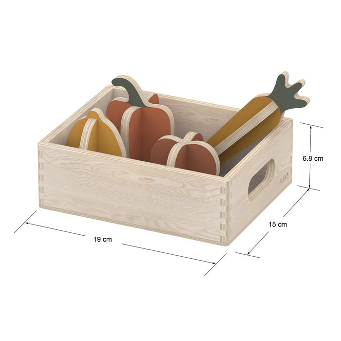 Flexa Wooden Vegetables Set