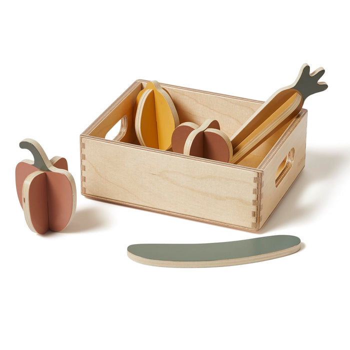 Flexa Wooden Vegetables Set