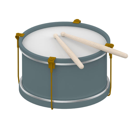 Flexa Wooden Drum Toy white background