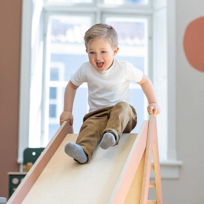 Flexa Wooden Play Tower with Slide
