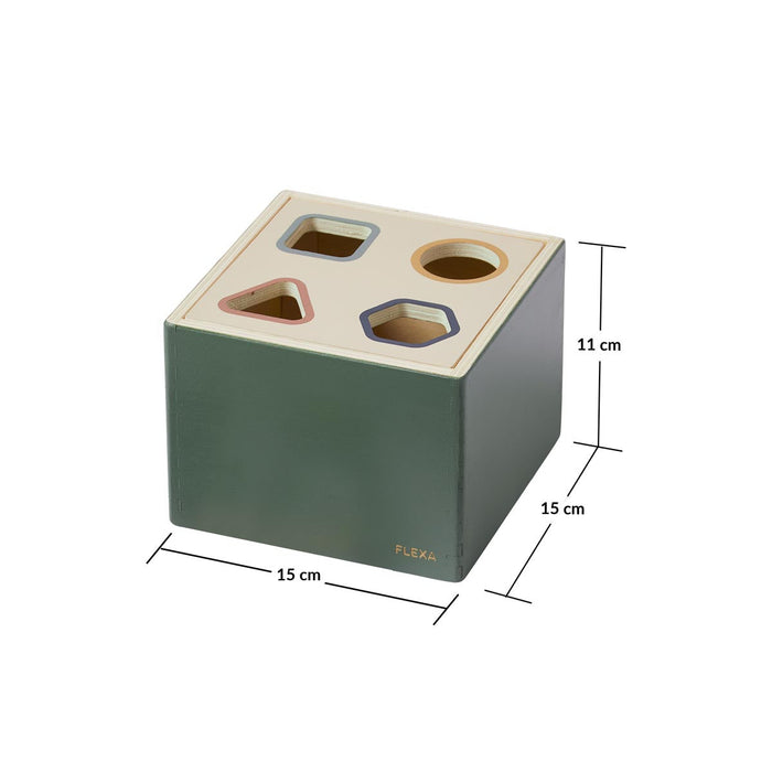 Flexa Wooden Shape Sorting Box