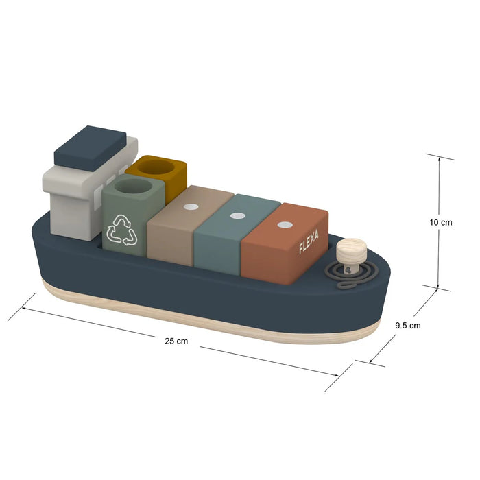 Flexa Wooden Toy Ship