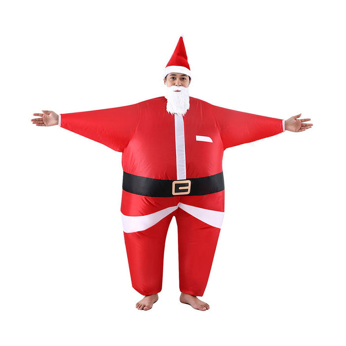Inflatable Santa Costume - Adult Blow Up Suit