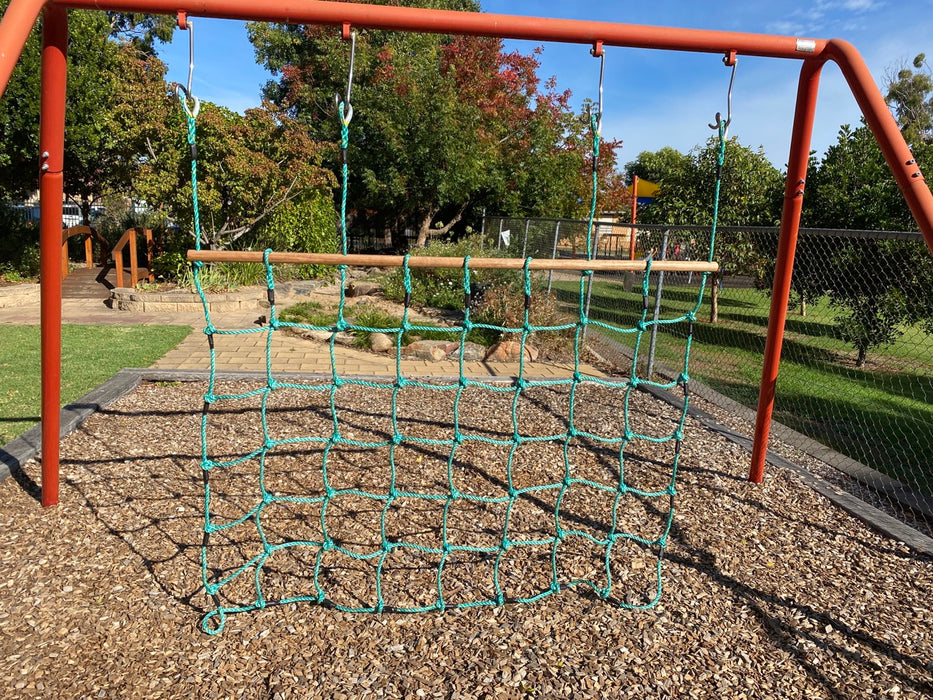 Aussie Swings Scramble Net in Swing Frame