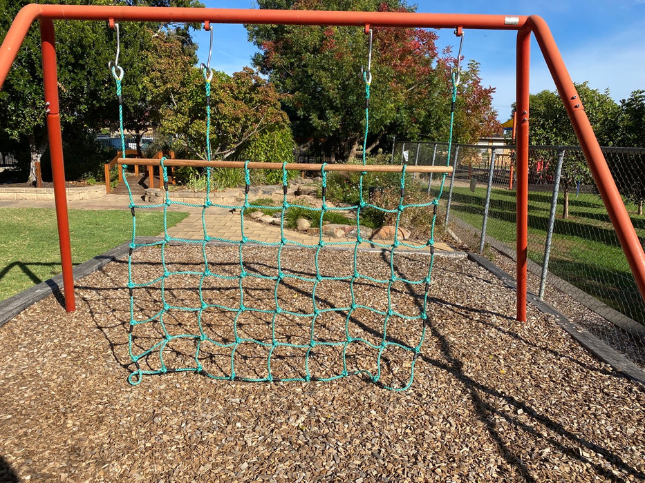 Aussie Swings Scramble Net in Swing Frame