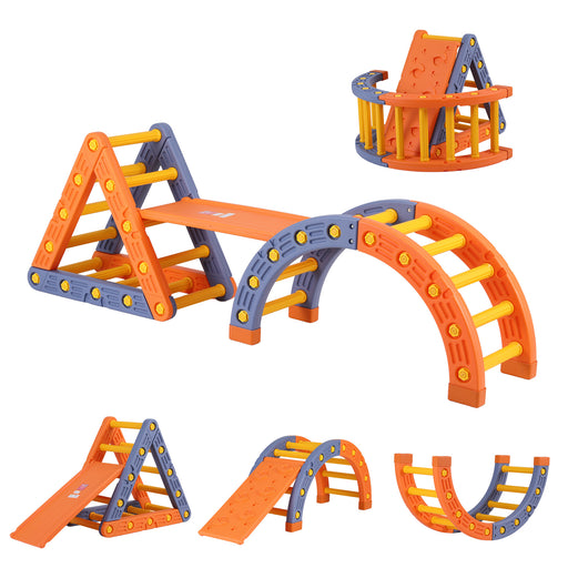 Keezi Pikler triangle climber for toddlers