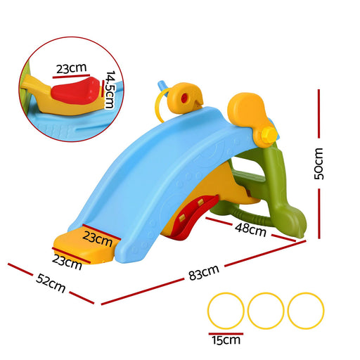 Keezi toddler indoor playset in multi colour