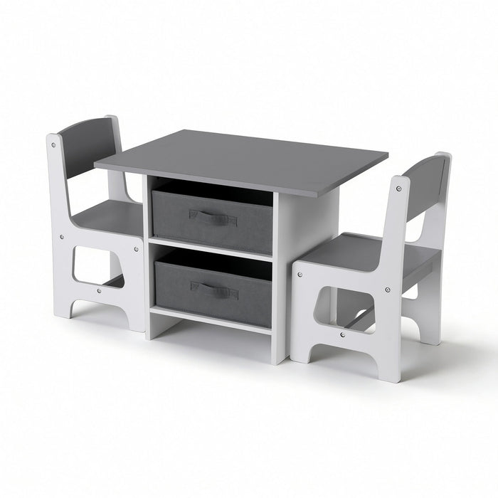 Keezi toddler table and chair set for drawing and crafts