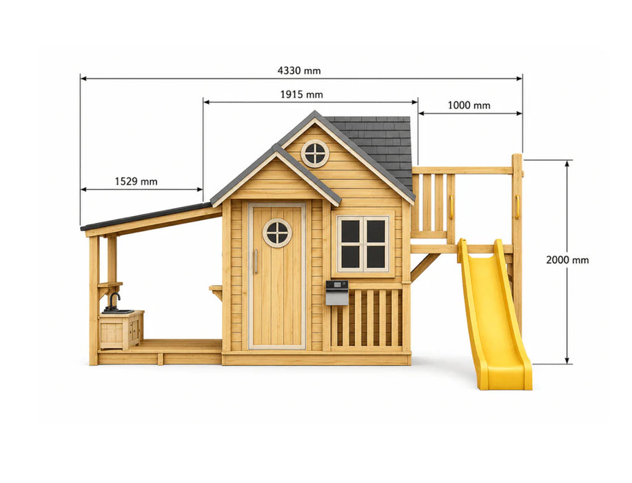 Kidzshack Jolly Shack Cubby House