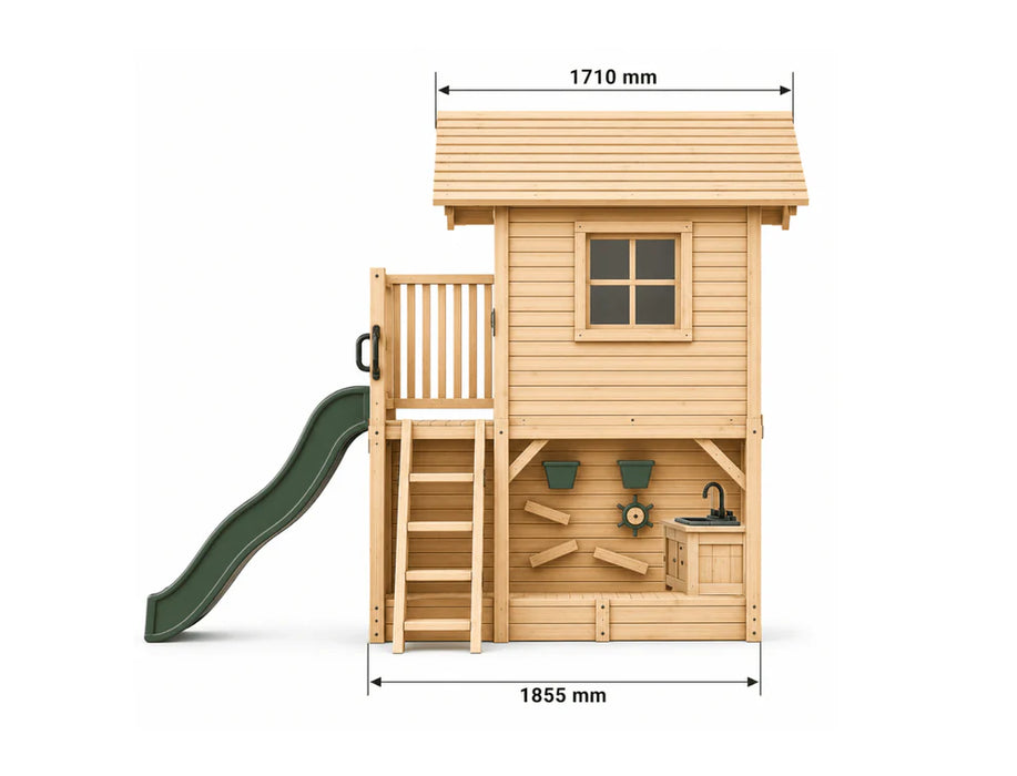 Kidzshack Inspiration Shack Cubby House