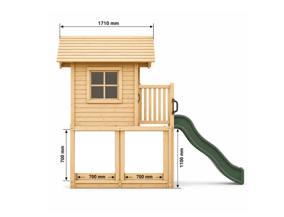 Kidzshack Inspiration Shack Cubby House