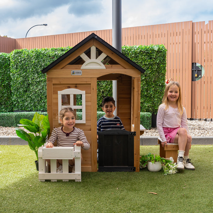 Lifespan Kids Bilby Cubby House in Natural Timber