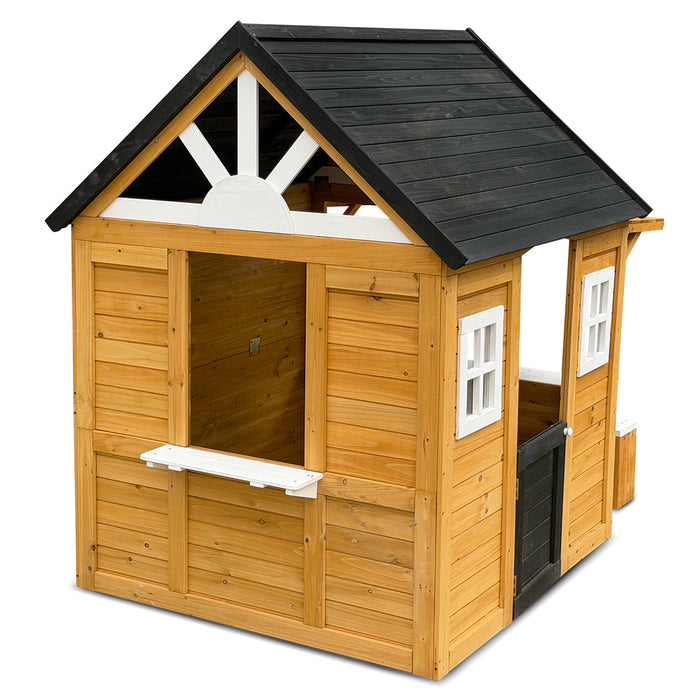 Little Orchard Cubby House in backyard