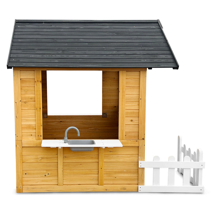 Maple Cubby House windows