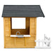 Maple Cubby House windows