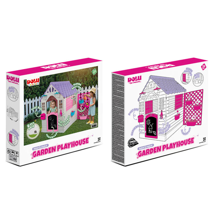 Lifespan Kids Dolu Garden Playhouse with Fence