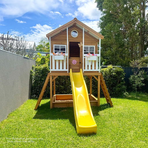 Lifespan Kids Winchester Cubby House with Slide features