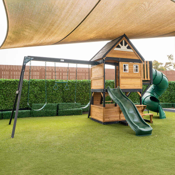 Lifespan Kids Claremont Swing Set & Playground with 2.2m Slide