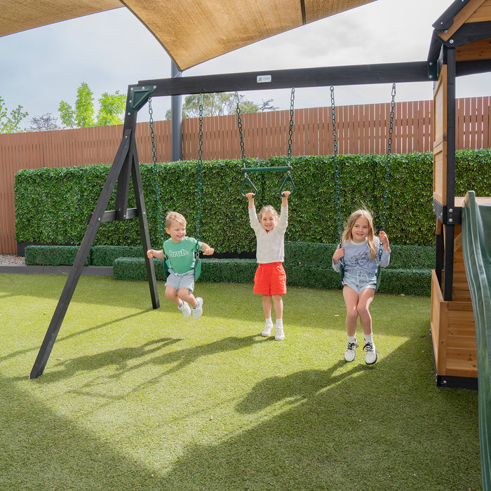 Lifespan Kids Claremont Swing Set & Playground with 2.2m Slide