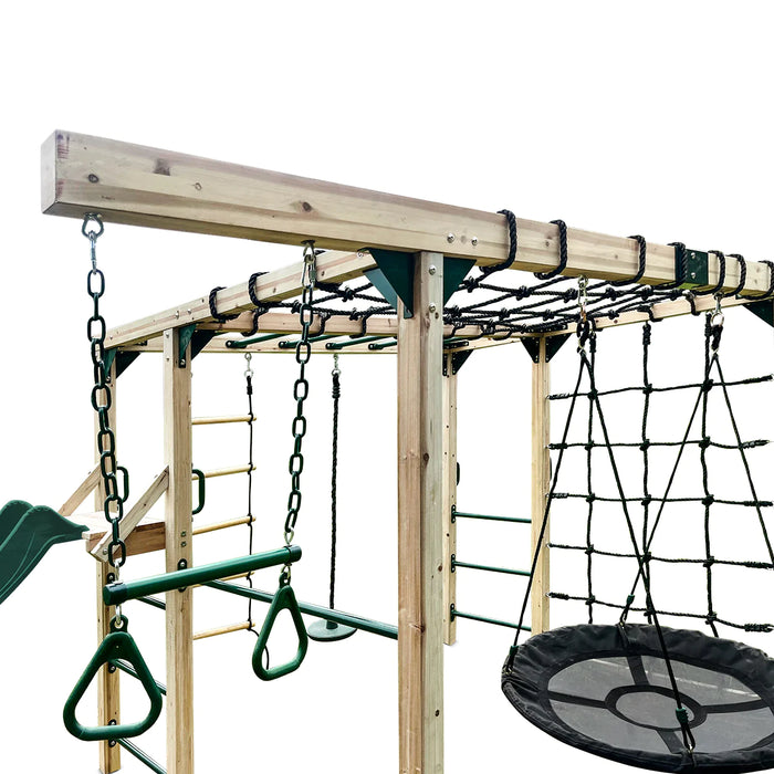 Lifespan Kids Jungle Gym Orangutan All-In-One Playcentre with Slide