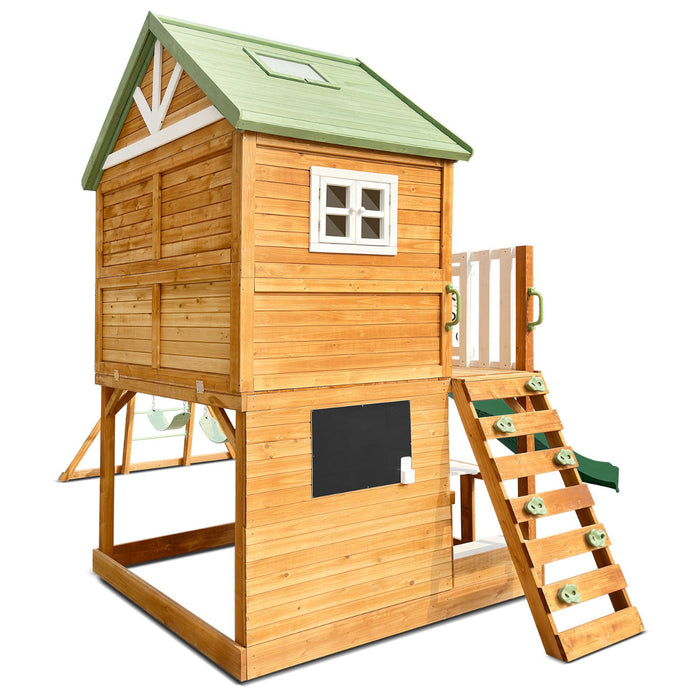 Riversdale Play Centre - slide and climbing wall