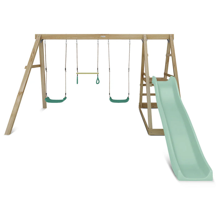 Lifespan Kids Winston 4-Station Timber Swing Set with Slide