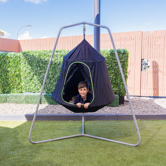 Lifespan Kids Comfy Cocoon Nest Swing and Frame