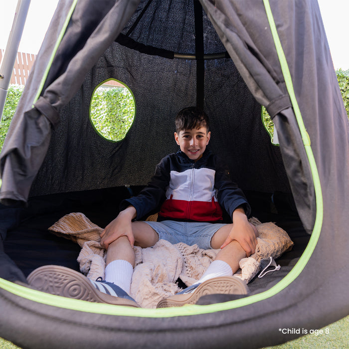 Lifespan Kids Comfy Cocoon Nest Swing and Frame