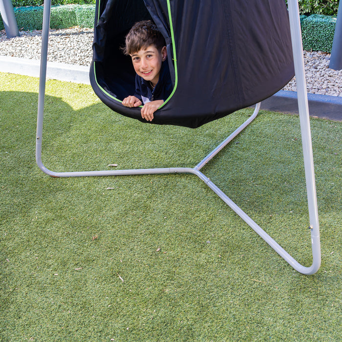 Lifespan Kids Comfy Cocoon Nest Swing and Frame