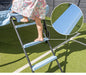 Comfy step ladder on the BounceZone M Rectangular Spring Trampoline Set